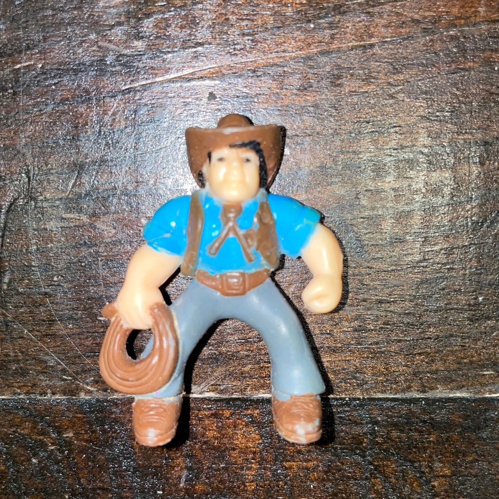 Lincoln‎ Logs Cowboy Tex Western Figure Replacement Part Stagecoach Station